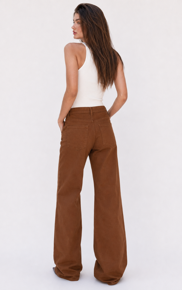 Calça Jeans Wide Leg - Texas