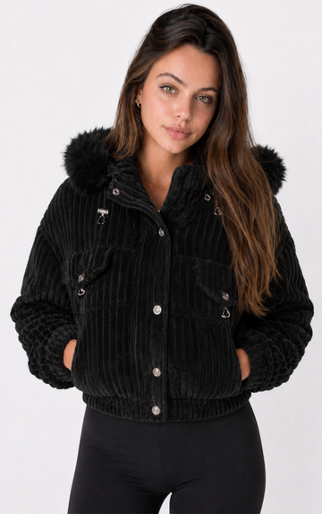 Jaqueta Cropped Puffer - Naomi
